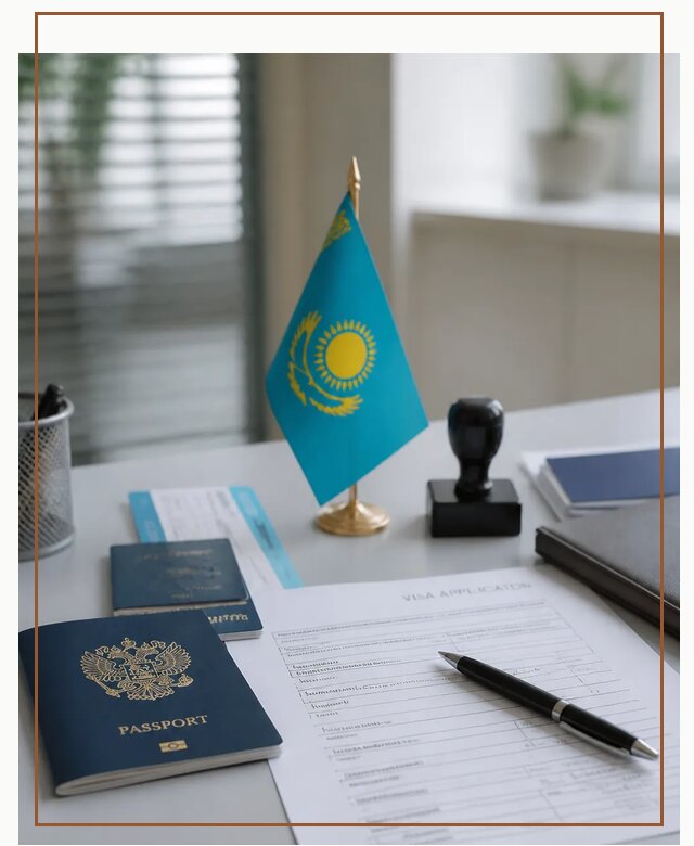 Оформление визы в Казахстан для поездки и работы в Владивостоке