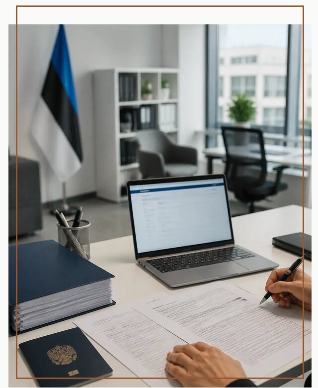 Оформление ВНЖ в Эстонии для переезда и легального проживания в Владивостоке