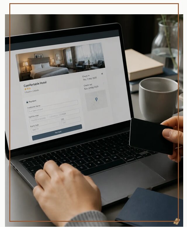 Оплата бронирования Booking в Владивостоке по цене от 4575 р. | Гиперактив-Влд